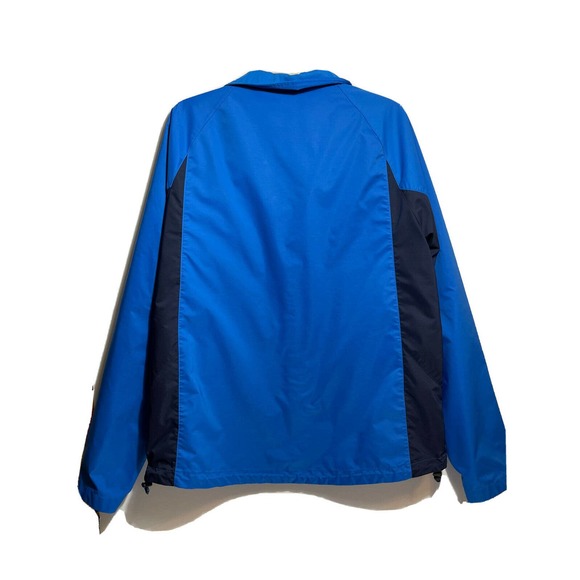 L L Bean Men’s L Polyester Jacket Blue Black - Picture 2 of 4